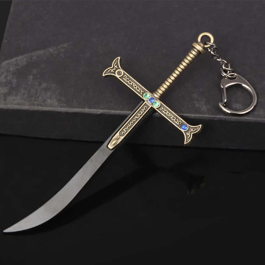 Porte clé de l'épée de Dracule Mihawk