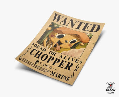 Poster Wanted One Piece - Baggy Store