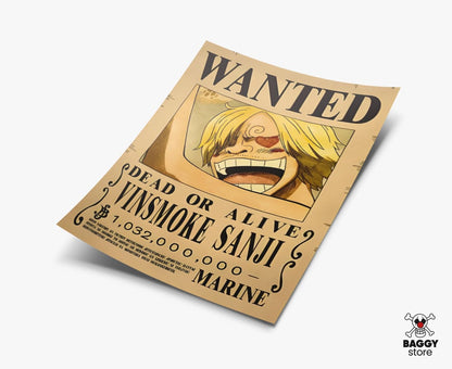 Poster Wanted One Piece - Baggy Store
