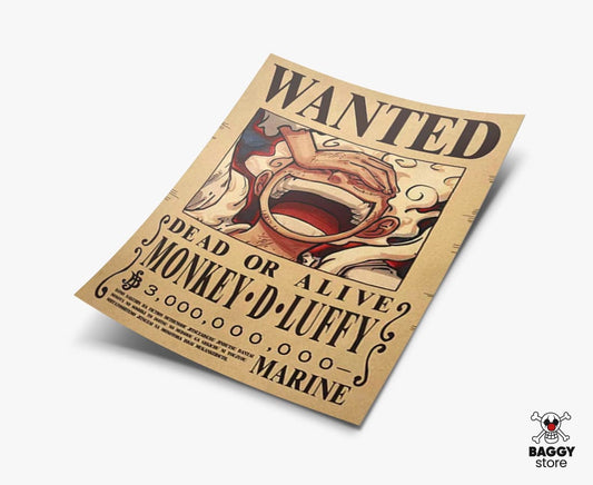 Poster Wanted One Piece - Baggy Store