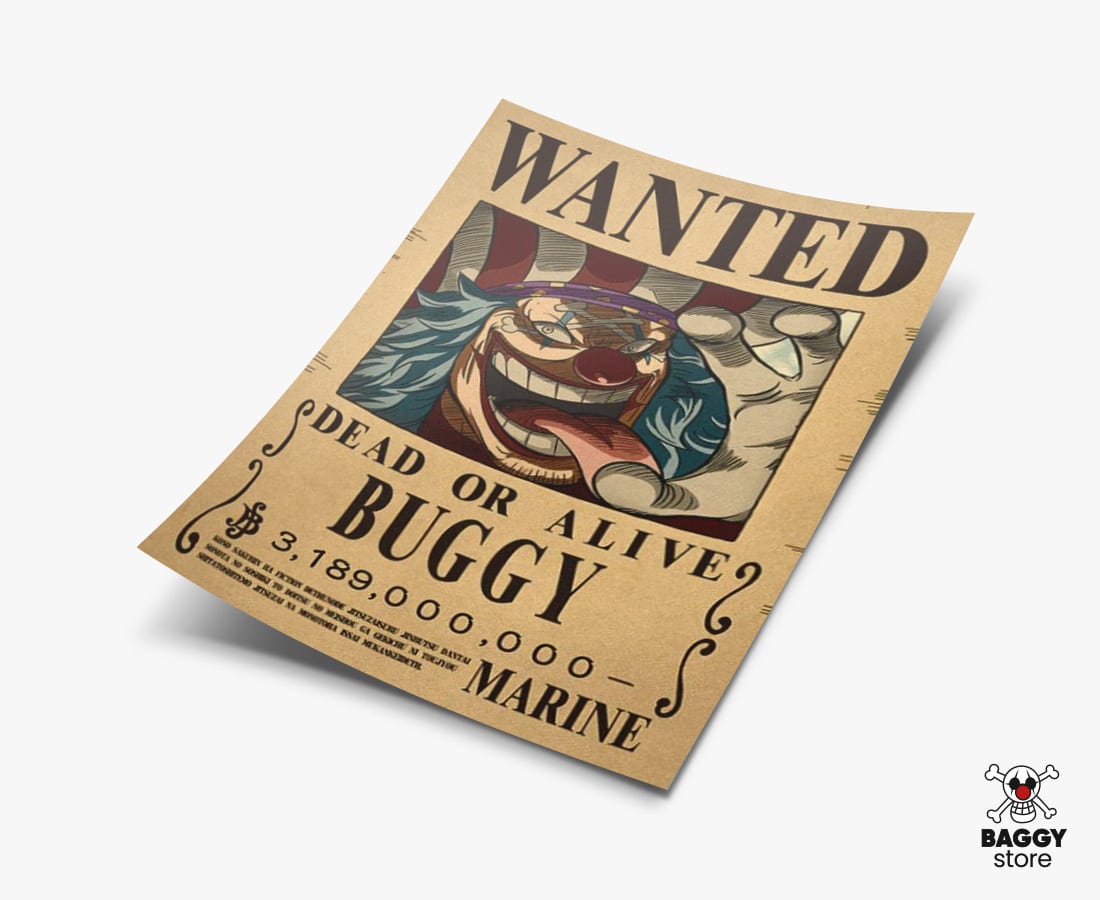 Poster Wanted One Piece - Baggy Store