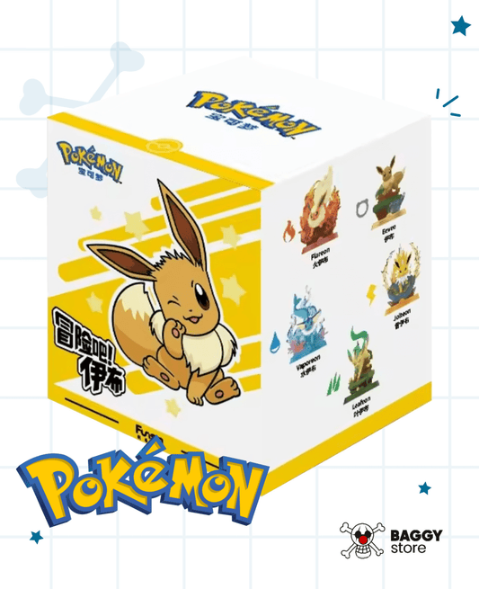 Figurine Mystère Pokémon de Évoli et ses Évolutions
